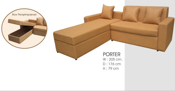 Interior Sofa Dengan Segala Fitur Tambahan